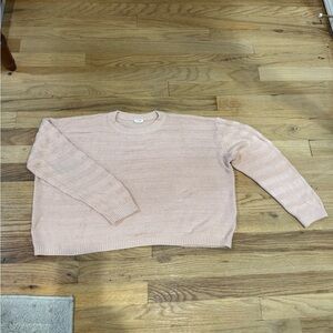 Garage Light Pink Knit Top